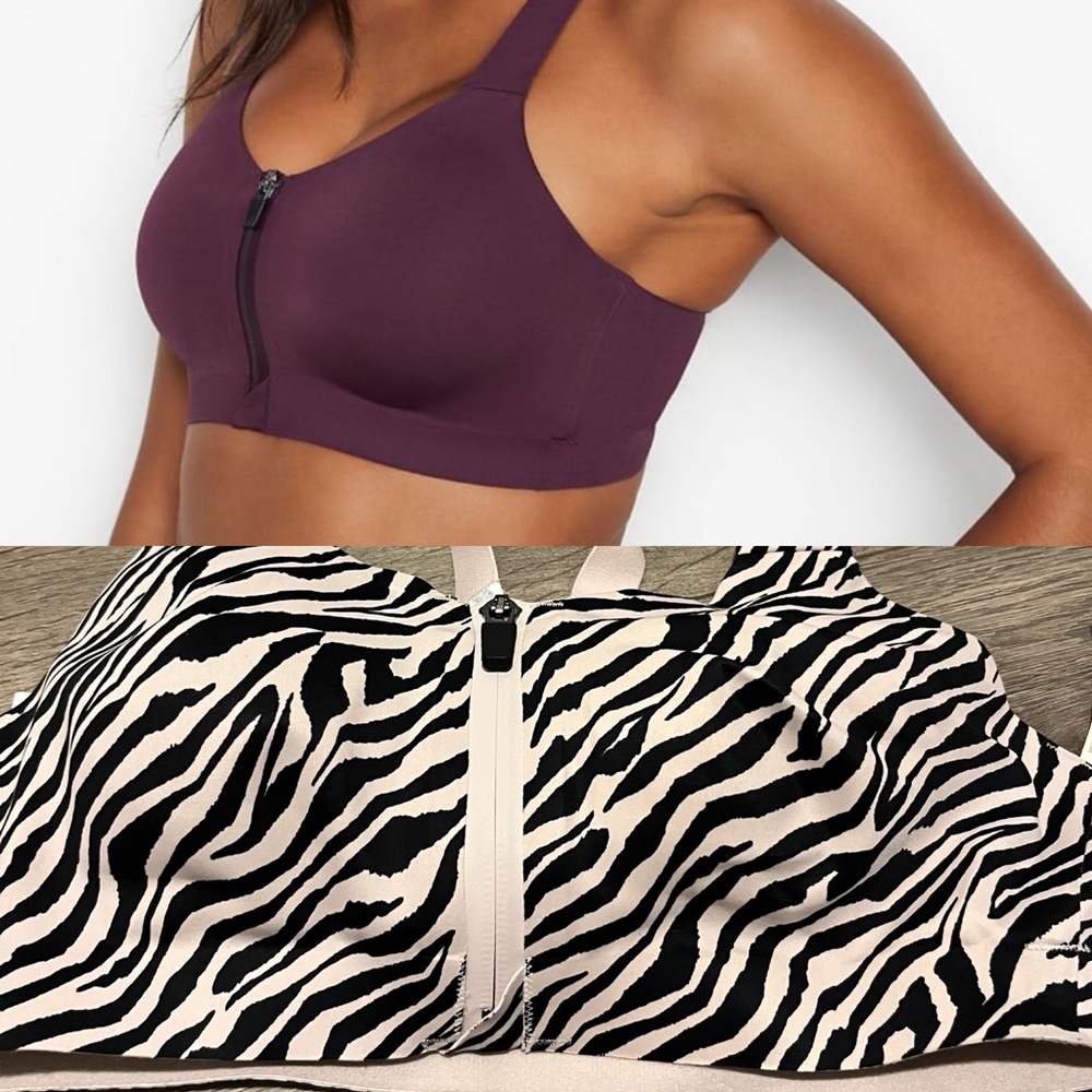 NWT Victoria’s Secret Knockout Front-Close Sports Bra